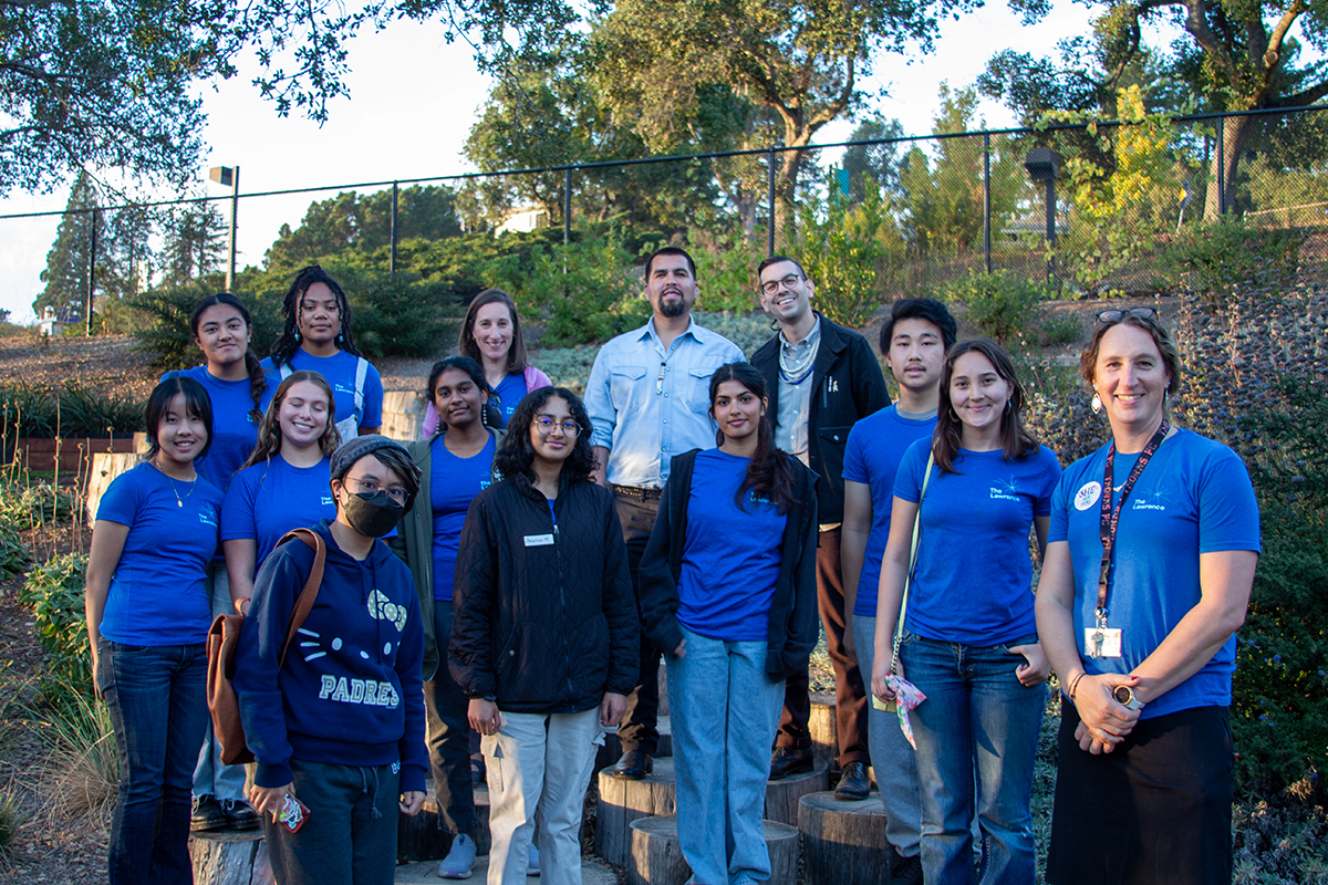 Group photo of the Climate Ambassadors at The Lawrence